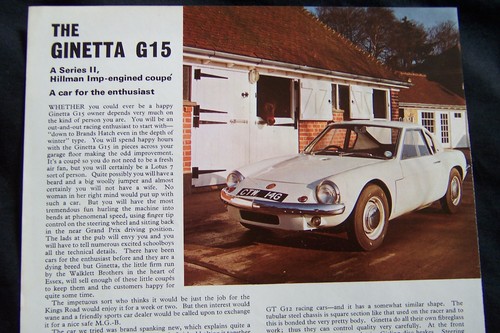 Ginetta 1969 original - ginetta,