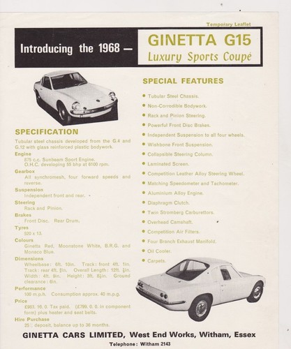 Ginetta g15 coupe launch - ginetta,